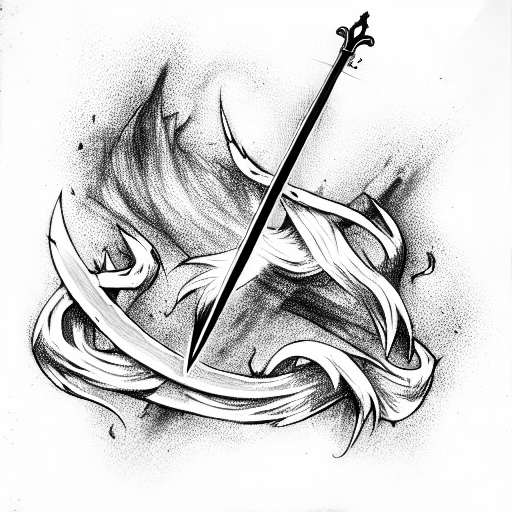 sword  tattoo design idea