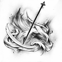 sword  tattoo design idea