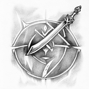 sword  tattoo design idea