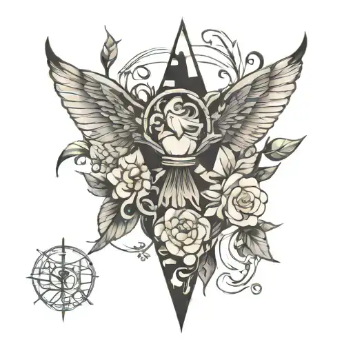 Change axis tattoo design idea