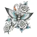 Change axis tattoo design idea