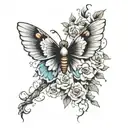 Change axis tattoo design idea