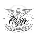 "i will still rise" write with a minimal font tattoo design idea