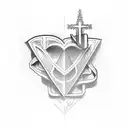 biblical  tattoo design idea