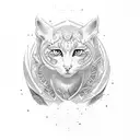 ukrainian tryzub tattoo design idea