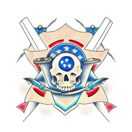 bluemoon knives for a grandpa that passed away and always asked if I had any cookies tattoo design idea