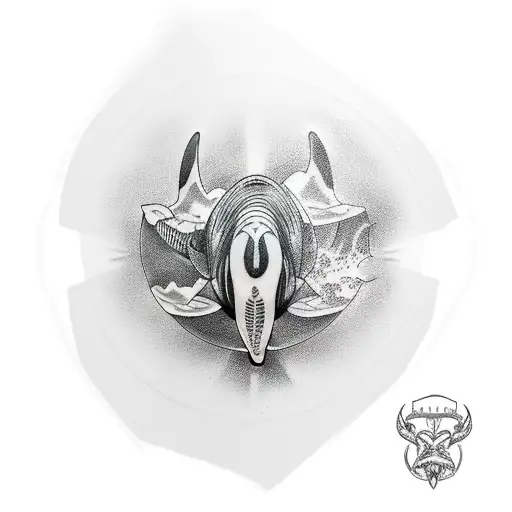 orca tattoo design idea