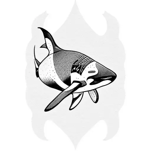 orca tattoo design idea