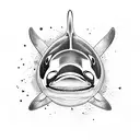 orca tattoo design idea