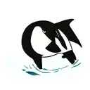 orca tattoo design idea