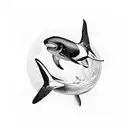 orca tattoo design idea