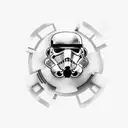 stormtrooper holding the Raygun from call of duty tattoo design idea