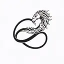 ouroboros tattoo design idea