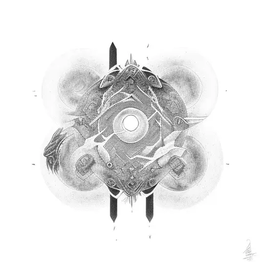 enso tattoo design idea