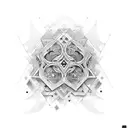 mind labyrinthe tattoo design idea