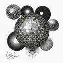 Dyson sphere tattoo design idea