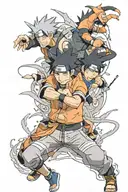 naruto and sasuke tattoo design idea