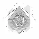 the lyrics "I'll make it to the moon if I have to crawl" tattoo design idea