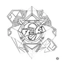 Gemini   tattoo design idea