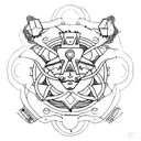 Gemini   tattoo design idea