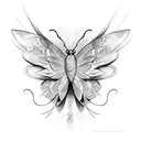 Phoenix Butterfly   tattoo design idea