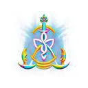 Trident tattoo design idea