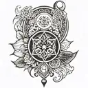 Neda Symbol tattoo design idea