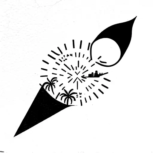 miami tattoo design idea