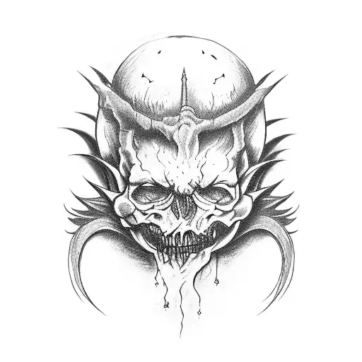 gate hell dante's inferno tattoo design idea