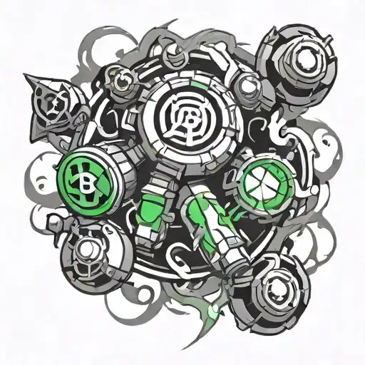 ben 10 omnitrix tattoo design idea