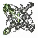 ben 10 omnitrix logo redesign tattoo design idea