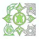 ben 10 omnitrix logo redesign tattoo design idea