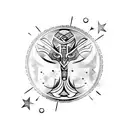 gemini  tattoo design idea