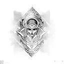 gemini  tattoo design idea