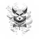 miyazaki tattoo design idea