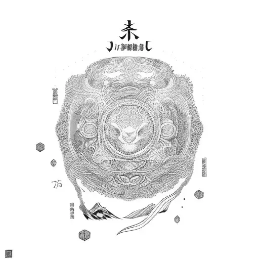 japanese culture sleeve tattoo design idea