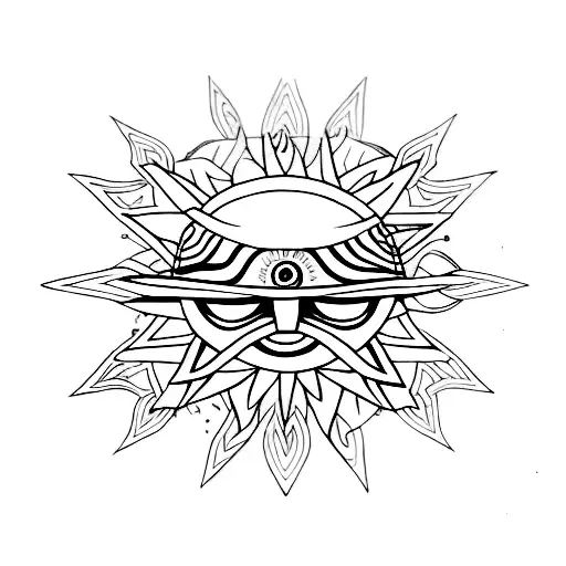 Third Eye tattoo design idea