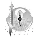 The dark tower tattoo design idea