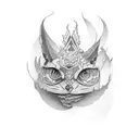 Antique tattoo design idea