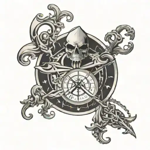 Cancer&Libra tattoo design idea
