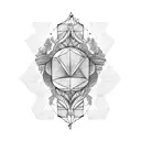 boreas wind blow  tattoo design idea