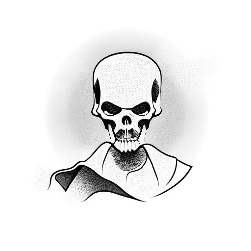 Grim Reaper tattoo design idea