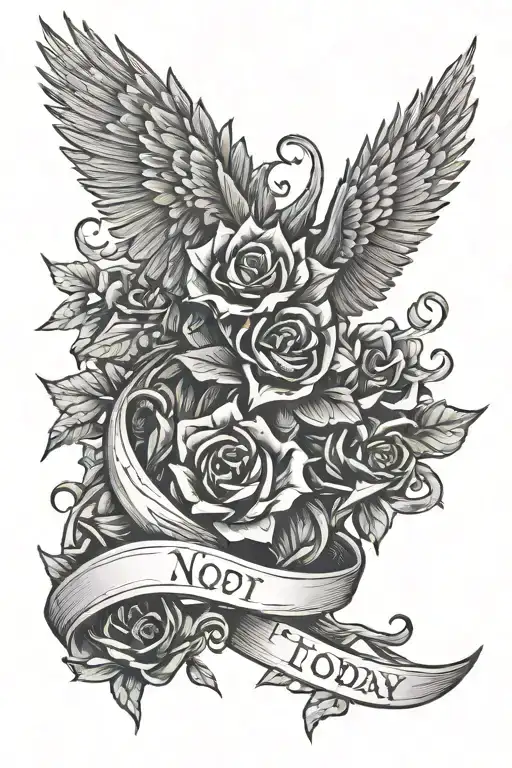 NOT TODAY from GOT with Dagger tattoo design idea