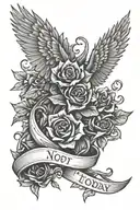 NOT TODAY from GOT with Dagger tattoo design idea