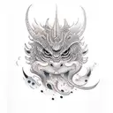 Griffin tattoo design idea