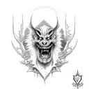 Bram socker dracula Charming vampors tattoo design idea