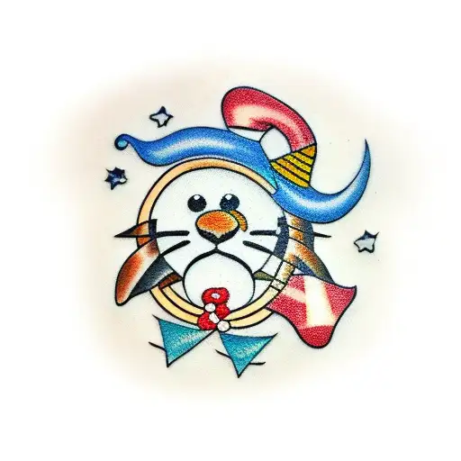 Cookie biscuit tattoo design idea