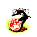 atlas tattoo design idea