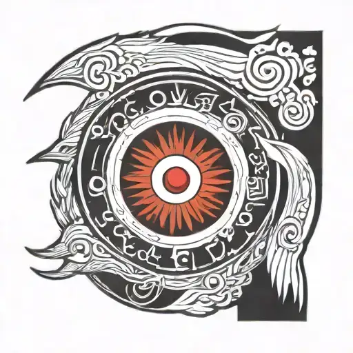 sasuke mangekyou sharingan tattoo design idea