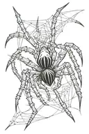 a phantom troop spider from hunter x hunter  tattoo design idea